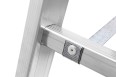 Hymer Treppenstehleiter Teleskopleiter mit patentierter Feststellvorrichtung 2x6 Stufen Hymer Treppenstehleiter Teleskopleiter mit patentierter Feststellvorrichtung 2x6 Stufen-small