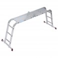 Krause Corda Gelenkleiter 4x3 Sprossen mit Plattform-Set Krause Corda Gelenkleiter 4x3 Sprossen mit Plattform-Set-small