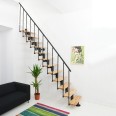 Minka Mittelholmtreppe Comfort in Buche lackiert Unterkonstruktion schwarz bis 312cm Geschösshöhe Minka Mittelholmtreppe Comfort in Buche lackiert Unterkonstruktion schwarz bis 312cm Geschösshöhe-small