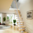 Dolle Mittelholmtreppe Berlin (Neu ab Juni 2022) 64cm breit für Geschosshöhen 203-315cm inkl. einseitigem Designgeländer Dolle Mittelholmtreppe Berlin (Neu ab Juni 2022) 64cm breit für Geschosshöhen 203-315cm inkl. einseitigem Designgeländer-small