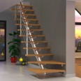Dolle Mittelholmtreppe Sydney 75cm breit für Geschosshöhen 222-315cm mit einseitigem Designgeländer Dolle Mittelholmtreppe Sydney 75cm breit für Geschosshöhen 222-315cm mit einseitigem Designgeländer-small