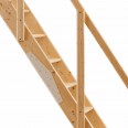 Dolle Raumspartreppe Kiel bis 174,5-283cm Geschosshöhe in Fichte inklusive Geländer Dolle Raumspartreppe Kiel bis 174,5-283cm Geschosshöhe in Fichte inklusive Geländer-small
