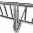 Schneefanggitter für Blechdach/Stehfalzdach, 25cm Schneefanghöhe, anthrazit Schneefanggitter für Blechdach/Stehfalzdach, 25cm Schneefanghöhe, anthrazit-small