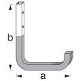 Leiterhalter-Set Premium Stahl gummiert 250x300mm 2 Stück Leiterhalter-Set Premium Stahl gummiert 250x300mm 2 Stück-small