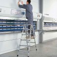 Zarges genietete Stehleiter XLstep B eloxiert 2-teilig Zarges genietete Stehleiter XLstep B eloxiert 2-teilig-small