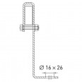 Zarges Wandhalter starr Stahl verzinkt 200mm Wandabstand Zarges Wandhalter starr Stahl verzinkt 200mm Wandabstand-small