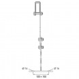 Zarges Wandhalter verstellbar Stahl verzinkt 275-375mm Wandabstand Zarges Wandhalter verstellbar Stahl verzinkt 275-375mm Wandabstand-small