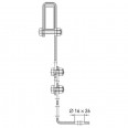 Zarges Wandhalter verstellbar Stahl verzinkt 200-275mm Wandabstand Zarges Wandhalter verstellbar Stahl verzinkt 200-275mm Wandabstand-small
