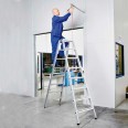 Zarges gebördelte Stehleiter Saferstep B eloxiert 2-teilig Zarges gebördelte Stehleiter Saferstep B eloxiert 2-teilig-small