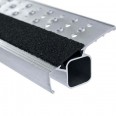 Zarges gebördelte Stufen-Stehleiter R13step-B eloxiert beidseitig begehbar Zarges gebördelte Stufen-Stehleiter R13step-B eloxiert beidseitig begehbar-small