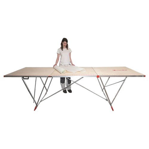 Euroline eurotap 810 Holz-Tapeziertisch 1,00m Breite 3,00m Länge