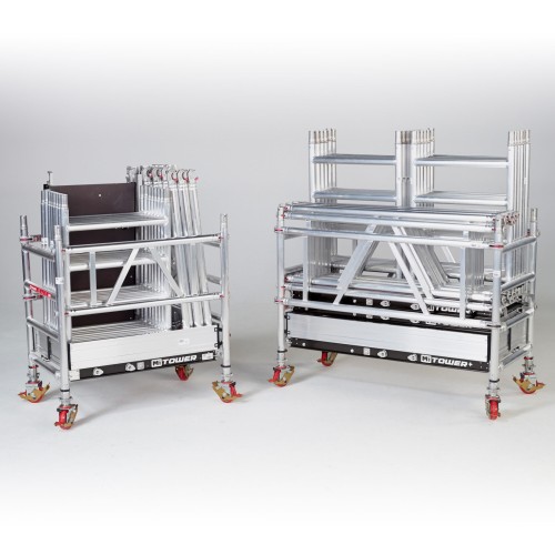 Altrex MiTower 1-Personen-Gerüst Aluminium 0,75x1,27m