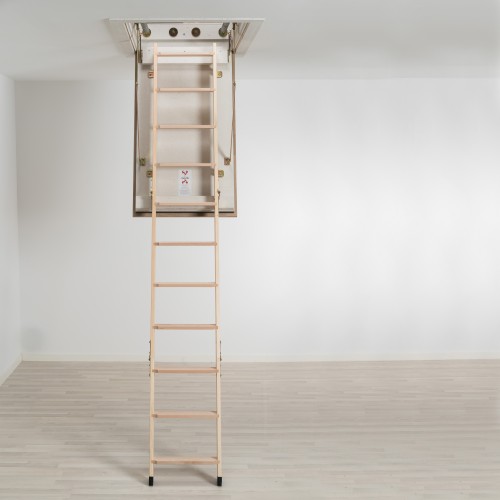 Dolle Bodentreppe F90 3-teilig bis 285cm Raumhöhe mit U-Wert 0,64 Standardmaße