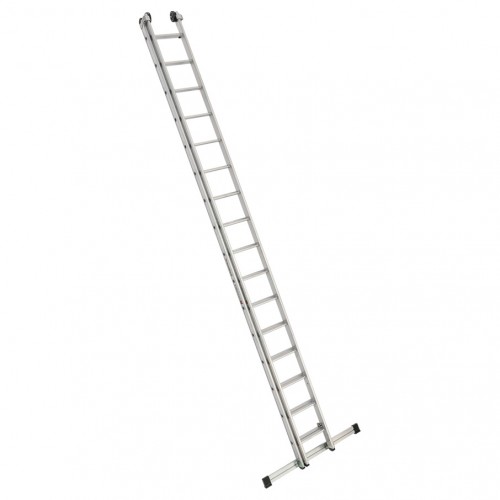Euroline Premium 302 Schiebeleiter 2x16 Sprossen verstärkte Ausführung