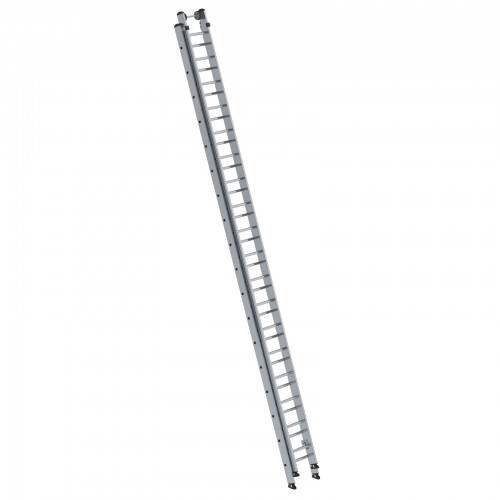 MUNK Aluminium-Schiebeleiter 2-teilig ohne Traverse 2x18 Sprossen