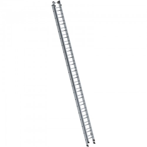 MUNK Aluminium-Schiebeleiter 2-teilig ohne Traverse 2x20 Sprossen