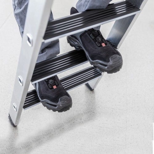 MUNK Nachrüstsatz clip-step relax Trittauflage für Stufen-Stehleiter GFK/Alu (Art.34120) beidseitig begehbar
