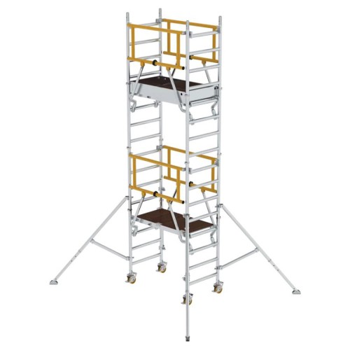 MUNK Flexxtower SG mit Sicherheitsgeländer bis 6,10m AH