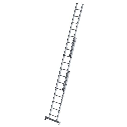 MUNK Mehrzweckleiter mit Nivello® Traverse 3x7 Sprossen