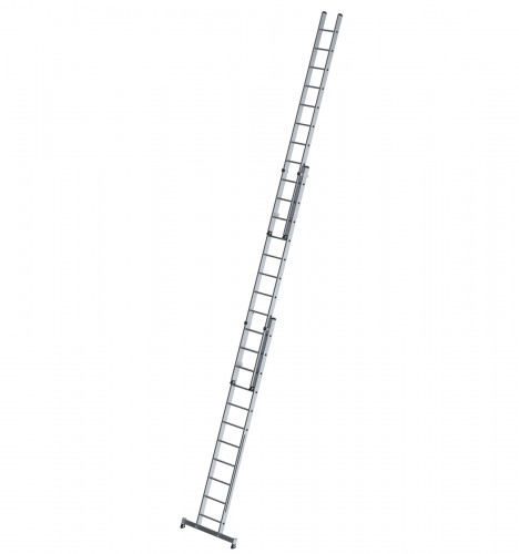 MUNK Mehrzweckleiter mit Nivello® Traverse 3x11 Sprossen