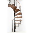 Minka Spindeltreppe Venezia mit Massivholzhandlauf bis 309cm Geschosshöhe Ø120/140/160cm Minka Spindeltreppe Venezia mit Massivholzhandlauf bis 309cm Geschosshöhe Ø120/140/160cm-small