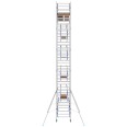 ASC Rollgerüst AGS Pro 190x135cm mit Carbon-Plattformen und doppelseitigem Geländer 12,3m Arbeitshöhe ASC Rollgerüst AGS Pro 190x135cm mit Carbon-Plattformen und doppelseitigem Geländer 12,3m Arbeitshöhe-small