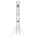 ASC Rollgerüst AGS Pro 190x135cm mit Holz-Plattformen und einseitigem Geländer 9,3m Arbeitshöhe ASC Rollgerüst AGS Pro 190x135cm mit Holz-Plattformen und einseitigem Geländer 9,3m Arbeitshöhe-small