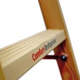 Euroline Holz Sprossenstehleiter mit Comfort-Breitsprossen und Eimerhaken 2x6 Sprossen Euroline Holz Sprossenstehleiter mit Comfort-Breitsprossen und Eimerhaken 2x6 Sprossen-small