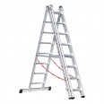 Euroline Premium 307 Mehrzweckleiter 3x8 Sprossen-small
