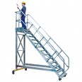 MUNK Plattformtreppe fahrbar 45° MUNK Plattformtreppe fahrbar 45°-small