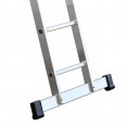 MUNK Schiebeleiter mit Traverse 2x15 Sprossen-small
