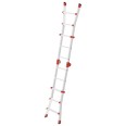 Hailo Aluminium Multifunktionsleiter M80 4x3 Sprossen Hailo Aluminium Multifunktionsleiter M80 4x3 Sprossen-small