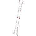 Hailo Multifunktions Teleskopleiter M80 4x5 Sprossen Hailo Multifunktions Teleskopleiter M80 4x5 Sprossen-small