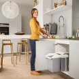 Hailo Einbau Mülltrennungs System Multi-Box duo L cremeweiß Hailo Einbau Mülltrennungs System Multi-Box duo L cremeweiß-small