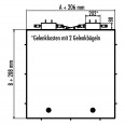 Hailo Schachtabdeckung HS8 Edelstahl rechteckig tagwasserdicht und geruchssicher Klasse B/D Hailo Schachtabdeckung HS8 Edelstahl rechteckig tagwasserdicht und geruchssicher Klasse B/D-small