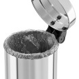 Hailo Solid S Kosmetik-Mülleimer Edelstahl Hailo Solid S Kosmetik-Mülleimer Edelstahl-small