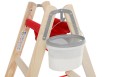 Hymer Holz Stufenstehleiter mit Textiltasche beidseitig begehbar Hymer Holz Stufenstehleiter mit Textiltasche beidseitig begehbar-small
