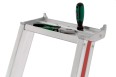 Hymer Stufenstehleiter mit Plattform und Aluminium Ablageschale 5 Stufen Hymer Stufenstehleiter mit Plattform und Aluminium Ablageschale 5 Stufen-small