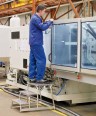 Zarges Aluminium Montagetritt starr AFA P 2 Stufen Zarges Aluminium Montagetritt starr AFA P 2 Stufen-small
