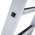 Zarges gebördelte Stufen-Stehleiter R13step-B eloxiert beidseitig begehbar Zarges gebördelte Stufen-Stehleiter R13step-B eloxiert beidseitig begehbar-small
