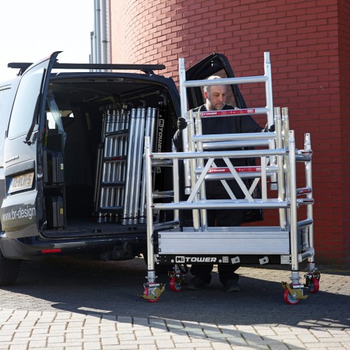 Altrex MiTower 1-Personen-Gerüst Aluminium 0,75x1,27m
