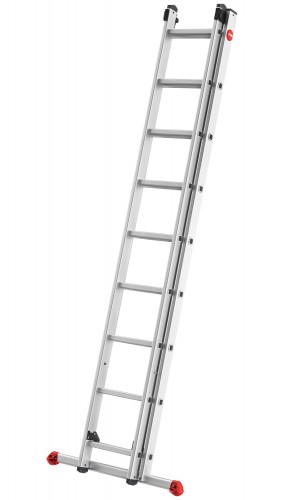 Hailo S80 ProfiStep® duo Schiebeleiter 2x9 Sprossen