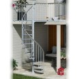Dolle Aussentreppe Gardenspin 266,5-305,5cm Geschosshöhe 12 Stufen Trimax® Aussen-Ø155cm Dolle Aussentreppe Gardenspin 266,5-305,5cm Geschosshöhe 12 Stufen Trimax® Aussen-Ø155cm-small