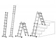 MUNK Teleskopleiter mit Traverse MUNK Teleskopleiter mit Traverse-small