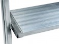 MUNK Podestleiter fahrbar Aluminium geriffelt 2x4 Stufen MUNK Podestleiter fahrbar Aluminium geriffelt 2x4 Stufen-small