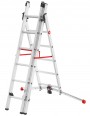 Hailo ProfiLOT Kombileiter 2x6 + 1x5 Sprossen Hailo ProfiLOT Kombileiter 2x6 + 1x5 Sprossen-small