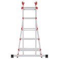 Hailo Multifunktions Teleskopleiter M80 4x5 Sprossen Hailo Multifunktions Teleskopleiter M80 4x5 Sprossen-small