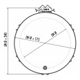 Hailo Schachtabdeckung HS8 Edelstahl rund tagwasserdicht und geruchssicher Klasse B/D Hailo Schachtabdeckung HS8 Edelstahl rund tagwasserdicht und geruchssicher Klasse B/D-small