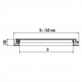 Hailo Schachtabdeckung HS9 Aluminium begehbar und tagwasserdicht Hailo Schachtabdeckung HS9 Aluminium begehbar und tagwasserdicht-small