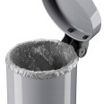 Hailo Solid S Kosmetik-Mülleimer Silber mit verzinktem Inneneimer Hailo Solid S Kosmetik-Mülleimer Silber mit verzinktem Inneneimer-small